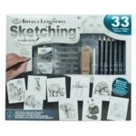 Set da Disegno Royal & Langnickel SKETCHING MADE EASY 33 Pezzi