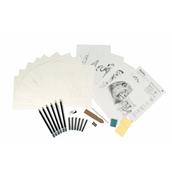 Set da Disegno Royal & Langnickel SKETCHING MADE EASY 33 Pezzi
