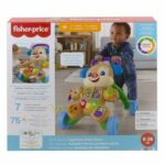 Deambulatore con ruote Fisher-Price Suono Luci Cane Multilingue