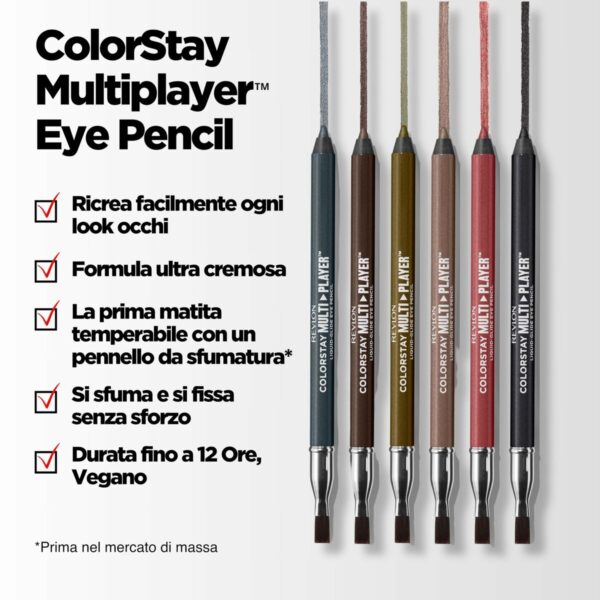 Matita Occhi Revlon COLORSTAY Nº 405-FORTRESS (1 Unità)