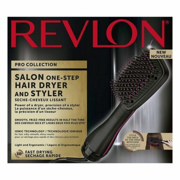 Spazzola Termica Revlon RVDR5212 Nero Rosa 800W