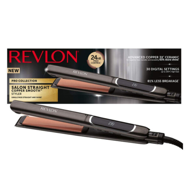 Piastra per Capelli Revlon RVST2175E Nero
