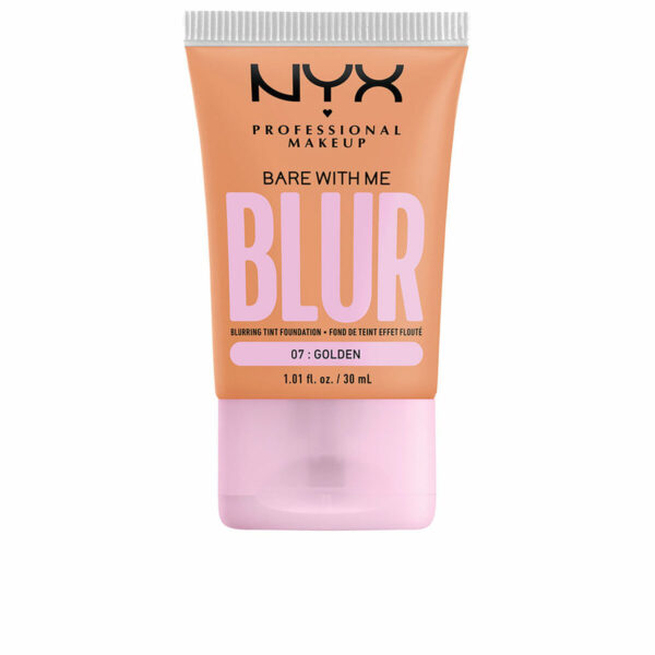 Base per Trucco Fluida NYX Bare With Me Blur Nº 07- golden 30 ml