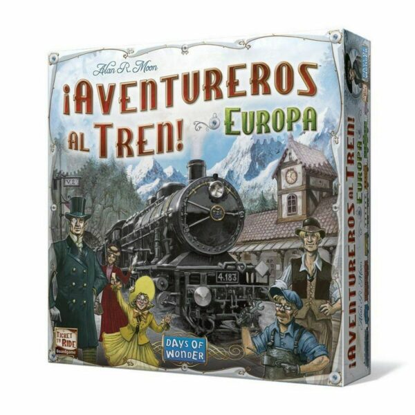 Gioco da Tavolo ¡Aventureros al Tren! Europa Asmodee (ES)