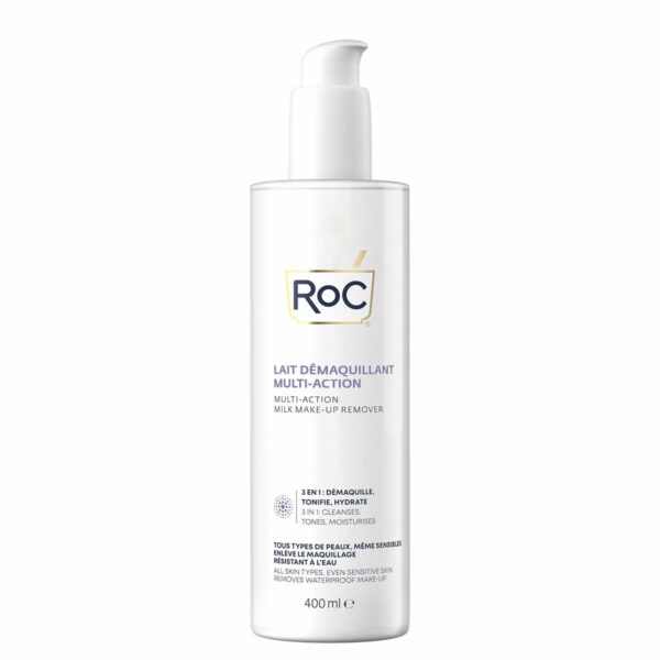 Latte Struccante Viso Roc Leche Desmaquillante 400 ml 3 in 1