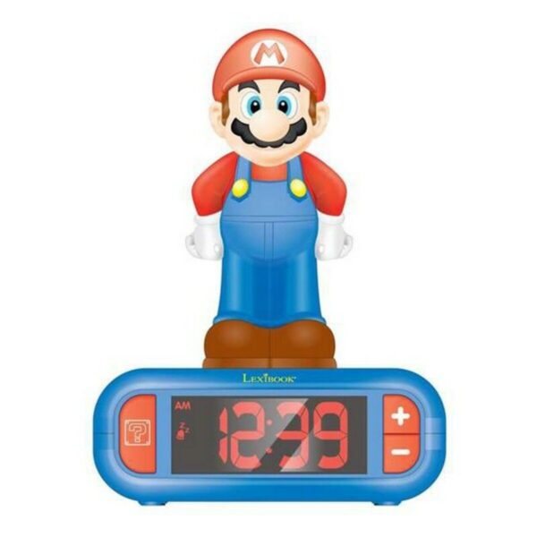 Orologio Sveglia Lexibook RL800NI Super Mario Bros™