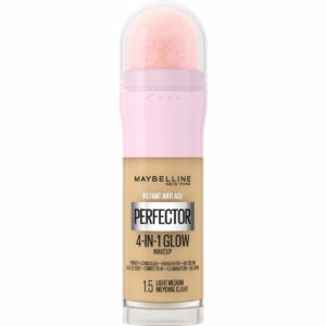 Base per Trucco Fluida Maybelline Instant Age Perfector Glow Nº 1,5 Light Medium 20 ml