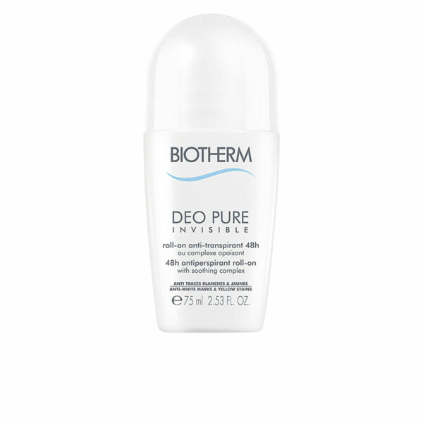 Deodorante Roll-on Pure Invisible Biotherm