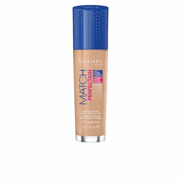 Base per Trucco Fluida Match Perfection Rimmel London (30 ml)