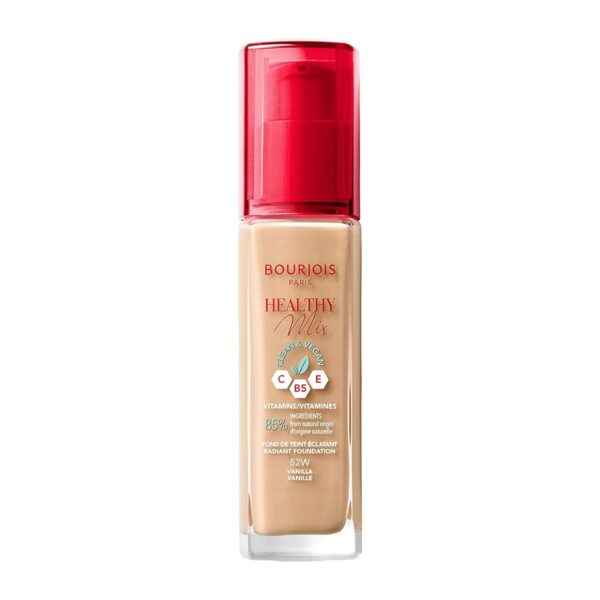 Base Cremosa per il Trucco Bourjois Healthy Mix 52-vanilla Nº 52-Vanilla 30 ml