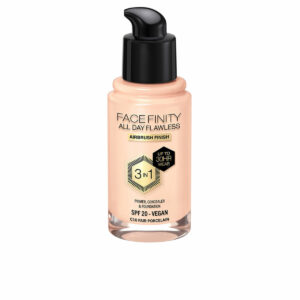Base Cremosa per il Trucco Max Factor Face Finity All Day Flawless Nº C10 Fair porcelain C10-Fair Porcelain Spf 20 30 ml 3 in 1