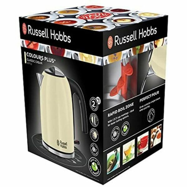Bollitore Russell Hobbs 20415-70 2400W 1,7 L Crema Acciaio inossidabile 2400 W 1,7 L