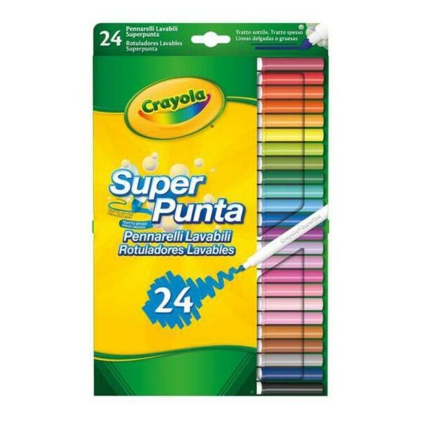 Pennarelli Crayola B01BF6F20K Lavabili (24 uds)