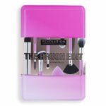 Set di Pennelli per il Trucco Revolution Make Up The Brush Edit Rosa 8 Pezzi