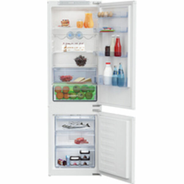 Frigorifero combinato BEKO BCHA275E4SN Bianco Multicolore (178,1 x 54 cm)