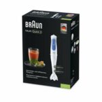 Frullatore ad Immersione Braun MQ 3000 Smoothie Bianco Bianco/Blu 700 W