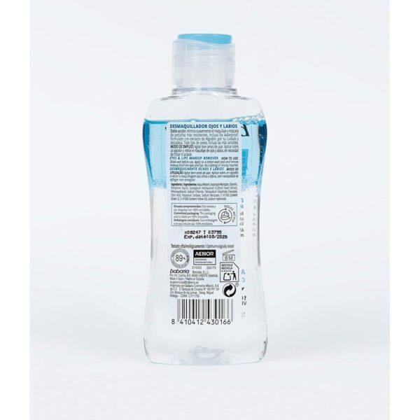 Struccante Bifasico Viso Babaria Occhi Labbra (100 ml)