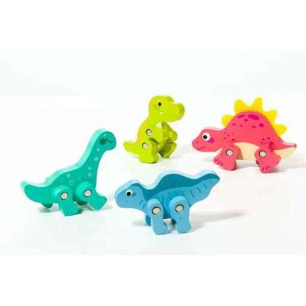 Set Dinosauri Moltó 21295 4 Pezzi