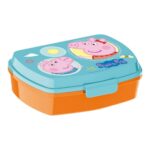 Contenitore per Sandwich Peppa Pig Having fun Plastica Rosa chiaro (17 x 5.6 x 13.3 cm)
