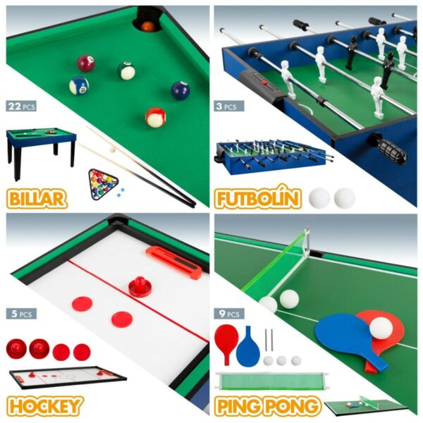 Tavolo multi-gioco CB Games 107 x 83,5 x 61 cm 12 in 1