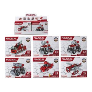 Set di Costruzioni Magical Bodel Rosso (14 x 10 cm)