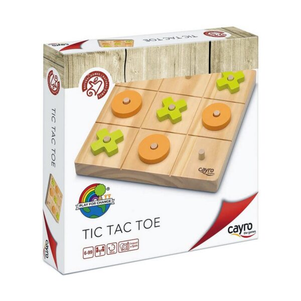 Gioco Tris Cayro Tic Tac Toe 20 x 20 x 4 cm