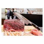 Coltello da Cucina Quttin Moare Acciaio inossidabile 3 mm 34 x 5 x 2 cm (6 Unità) (20 cm)