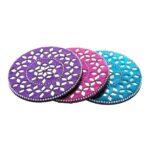 Sottobicchieri DKD Home Decor Alluminio Legno MDF (3 pcs)