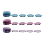 Sottobicchieri DKD Home Decor Alluminio Legno MDF (3 pcs)