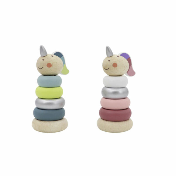Unicorno DKD Home Decor Legno (6 x 6 x 13.5 cm) (2 pcs)