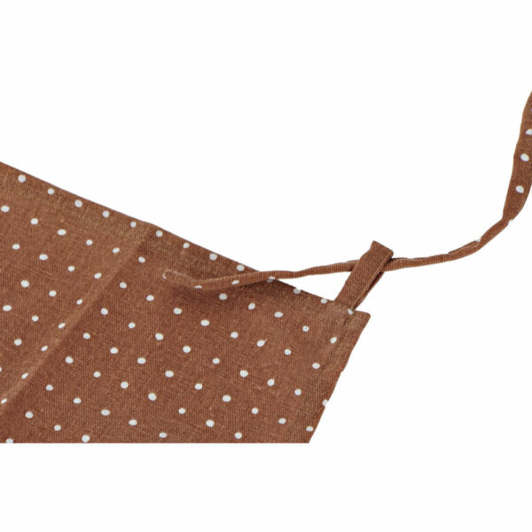 Grembiule con Tasca DKD Home Decor Marrone Turchese Poliestere Cotone Verde Blu cielo (70 x 0.5 x 80 cm) (3 pcs)