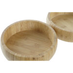 Insalatiera DKD Home Decor Naturale Bambù 20 x 20 x 5 cm