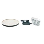 Set da Aperitivo DKD Home Decor Legno 22 x 22 x 1 cm Fogli Verde Gres