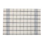 Grembiule con Tasca DKD Home Decor 70 x 1 x 85 cm Nero Beige Azzurro Cotone