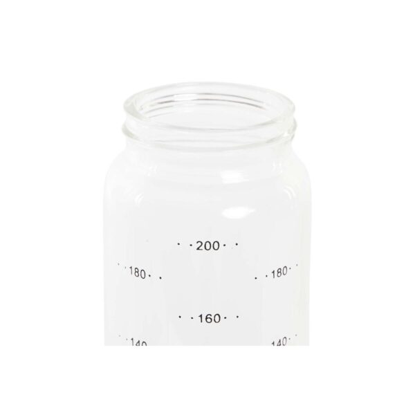 Oliera DKD Home Decor 200 ml 6 x 6 x 16,5 cm Trasparente Acciaio inossidabile Vetro Borosilicato