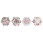 Sottobicchieri DKD Home Decor 10,8 x 10,8 x 0,7 cm