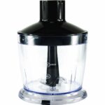 Frullatore a Immersione Multifunzione con Accessori Grunkel Nero Argentato 800 W