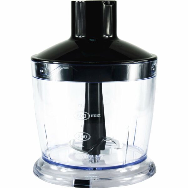Frullatore a Immersione Multifunzione con Accessori Grunkel Nero Argentato 800 W