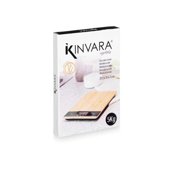 Acquistare Bilancia da Cucina Kinvara Nero Naturale 5 kg