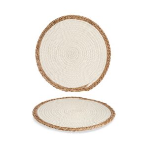 Sottopentola Gift Decor Bianco Naturale 35 x 1 x 35 cm
