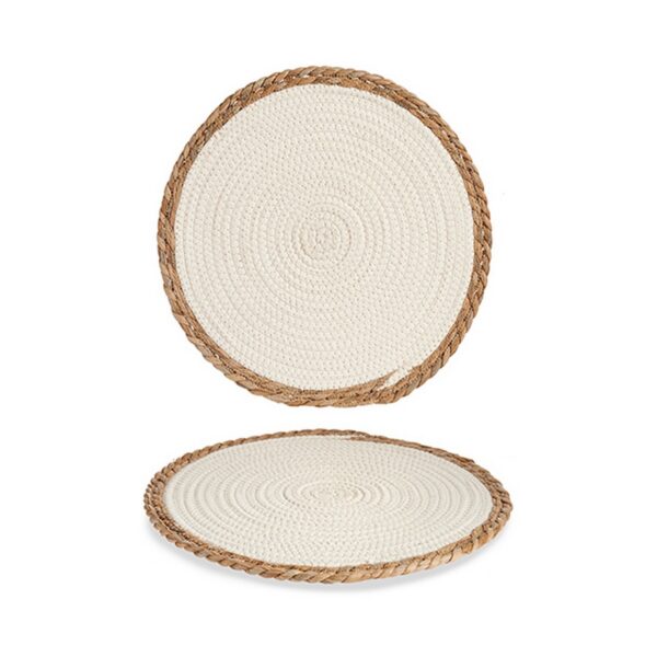 Sottopentola Gift Decor Bianco Naturale 35 x 1 x 35 cm