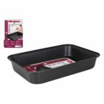 Vassoio da Forno Quttin 52287 Rettangolare 34 x 24 cm Acciaio al carbonio (12 Unità)