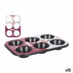 Stampo per Budino Quttin 52299 26,5 x 18,5 x 3 cm (12 Unità)