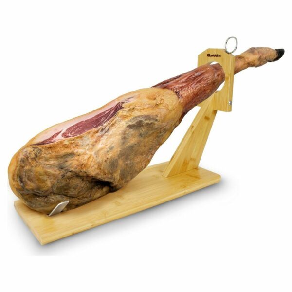 Porta Prosciutto di Legno Quttin Bambù 48,8 x 16,5 x 34 cm (8 Unità)