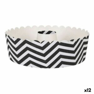 Stampo da Forno Quttin Nero 18 x 6 cm 4 Pezzi