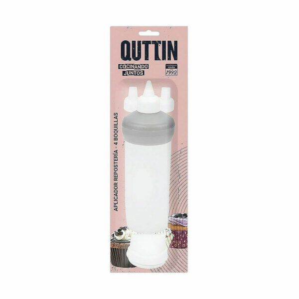 Kit per Preparare Dolci Quttin 10 x 7 cm Pasticceria Bocchette intercambiabili 5 Pezzi (12 Unità)