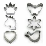 Set di Stampi da Pasticceria Forme Acciaio inossidabile Argentato 3 Pezzi (36 Unità) (3 pcs)