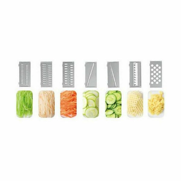 Tritatutto Manuale per Verdure Quttin 9/1 Bianco 22 x 15 x 11 cm (6 Unità)