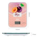 bilancia da cucina TM Electron Eco Plum 5 kg