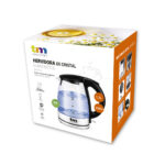Bollitore TM Electron 1,7 L Cristallo Vetro Borosilicato